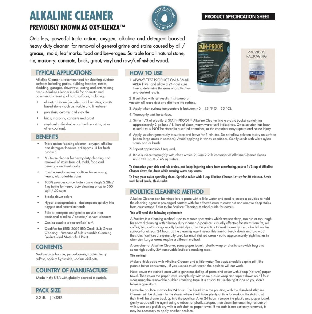 Alkaline Cleaner