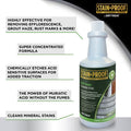 Stain Proof Acidic Cleaner 1 QUART - OPTION 2 PACK
